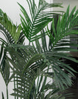 Artificial Paradise Palm Tree in Black Round Planter